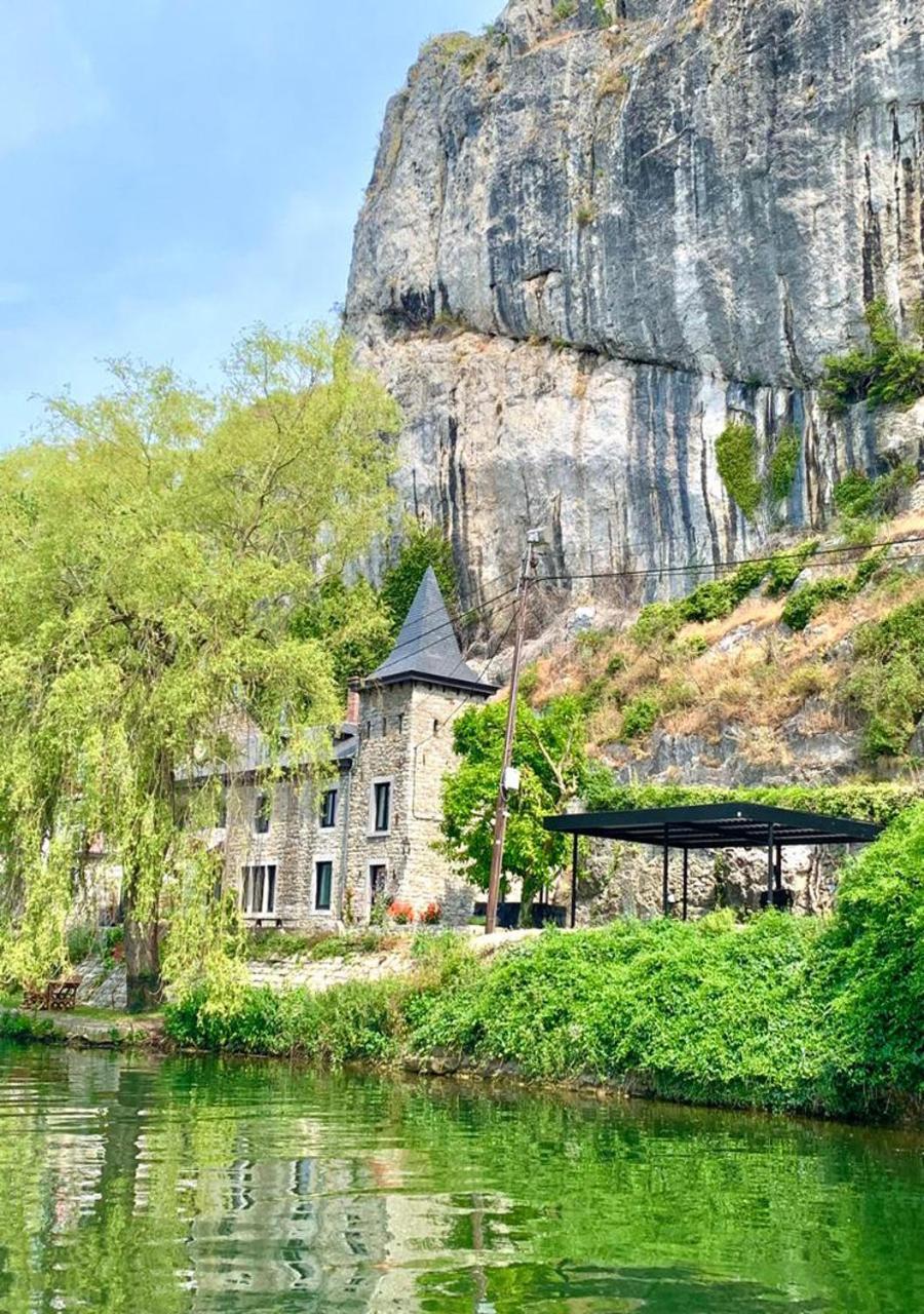 Willa Pieds Dans L'Eau Private Wellness Bordure De Meuse Lustin Zewnętrze zdjęcie